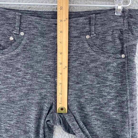 Kuhl Pants Womens 8 Gray Heather Knit Capri Stretch Pull On Activewear Athletic* - Picture 12 of 15